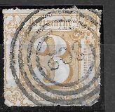 [Colored Print on White paper - Rouletted Perforation, type A23]
