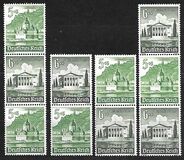 [Charity Stamps - Castles, Tipi KU]