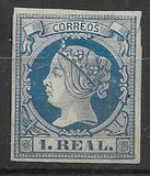 [Queen Isabella II - Colored Paper, type O4]