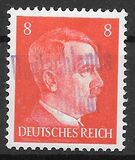 [German Empire Stamps Handstamped "Deutschlands Verderber" in Violet, type B7]