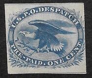 [Benjamin Franklin, 1706-1790 and George Washington, 1732-1799 - Bluish Paper, type A1]