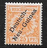 [German Stamps - Overprinted "Deutsch Neu Guinea", type A6]