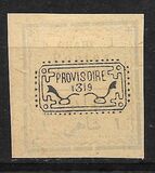 [Not Issued Stamps Overprinted "PROVISOIRE 1319", type ANQ]