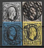[King Friedrich August II - Colored Paper, type C]