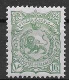 [Lion - Greenish Paper, type R21]