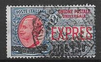 [Express Letter Stamps - Overprinted with New Value, Typ BJ]