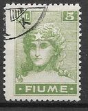 [New Daily Stamps - Inscription "FIUME", 유형 Y2]