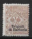 [Italian Postage Stamps Overprinted "Tripoli di Barberia", タイプ A]