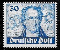 [The 200th Anniversary of the Birth of Johann Wolfgang von Goethe - Poet, tegund S]