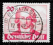 [The 200th Anniversary of the Birth of Johann Wolfgang von Goethe - Poet, tegund R]