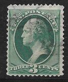 [George Washington - White Wove Paper, type AH]