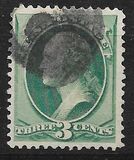 [George Washington - White Wove Paper, type AH]