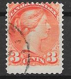 [Queen Victoria - Size: 17 x 21mm, type K]