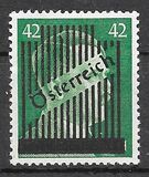 [Adolf Hitler, 1889-1945 - German Empire Postage Stamp Overprinted, type JC]
