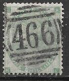 [Queen Victoria - Small White Control Letters in Corners, Tipe O]