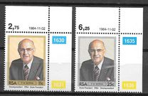 [Inauguration of President Botha, type UW]