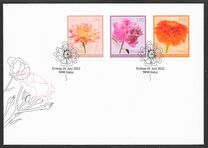 [Garden Flowers - Self Adhesive Stamps, Tipi BNN]