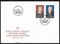 [Prince Hans-Adam II and Princess Marie, type AJQ]