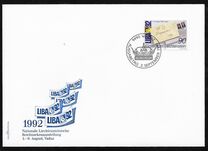 [National Stamp Exhibition "LIBA '92", Vaduz, Tip AJS]