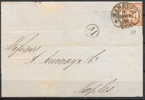 [Definitives - Stamps of 1872 Overprinted, 类型 E]
