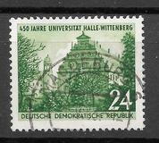 [The 450th Anniversary of Halle University, type BM]