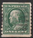 [Benjamin Franklin & George Washington - Coil Stamps, type DV10]