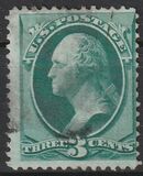 [George Washington - White Wove Paper, type AH1]