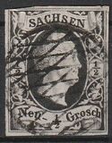[King Friedrich August II - Colored Paper, type C]