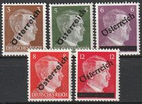 [Adolf Hitler, 1889-1945 - German Empire Postage Stamps Overprinted "Österreich", प्रकार HM]