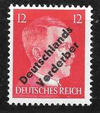 [German Empire Stamps Overprinted "Deutschlands Verderber". Bookprint in Black, type A3]