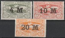 [No. 23-25 Surcharged, type F]