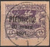 [No. 16-26 Overprinted "Plébiscite 20 mars 1921.", Tipi E1]
