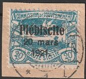 [No. 16-26 Overprinted "Plébiscite 20 mars 1921.", Tipi E2]