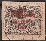 [No. 16-26 Overprinted "Plébiscite 20 mars 1921.", Tipi E3]