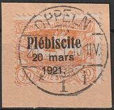 [No. 16-26 Overprinted "Plébiscite 20 mars 1921.", Tipi E4]