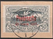 [No. 16-26 Overprinted "Plébiscite 20 mars 1921.", Tipi E6]