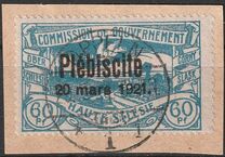 [No. 16-26 Overprinted "Plébiscite 20 mars 1921.", Tipi E7]