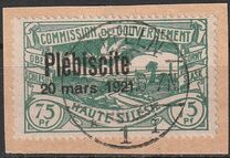 [No. 16-26 Overprinted "Plébiscite 20 mars 1921.", Tipi E8]