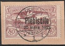 [No. 16-26 Overprinted "Plébiscite 20 mars 1921.", Tipi E9]
