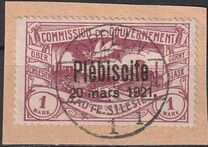 [No. 16-26 Overprinted "Plébiscite 20 mars 1921.", Tipi E10]