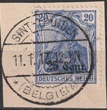 [German Empire Postage Stamps Surcharged, type A5]