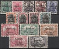 [German Empire Postage Stamps Overprinted "PLÉBISCITE - OLSZTYN / ALLENSTEIN", տեսակ A]