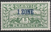 [Overprinted "1.ZONE", type B2]