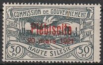 [No. 16-26 Overprinted "Plébiscite 20 mars 1921.", Tipi E6]
