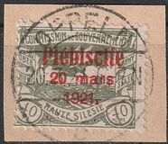 [No. 16-26 Overprinted "Plébiscite 20 mars 1921.", Tipi E5]