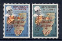 [Algerian Refugees Fund -  Overprinted "Aide aux Refugies Algeriens" and Premium Surcharged, type AG2]
