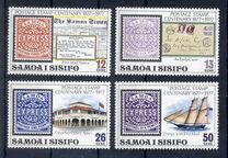 [The 100th Anniversary of Samoan Stamps, type JU]
