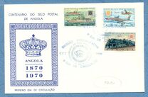 [Airmail - The 100th Anniversary of Angolan Stamps, տեսակ KW]