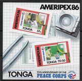 [International Stamp Exhibition "Ameripex '86" - Chicago, USA, type AHR]