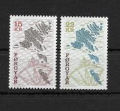 [Map of Faroe Islands - New Values, type KC2]